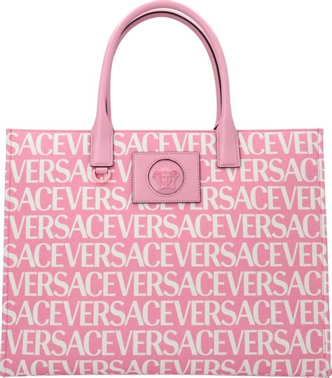 versace rosa tasche|Versace shopping bags.